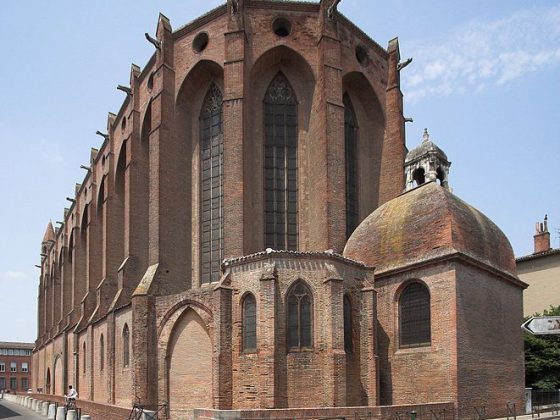 Church of Jacobins in Toulouse, France