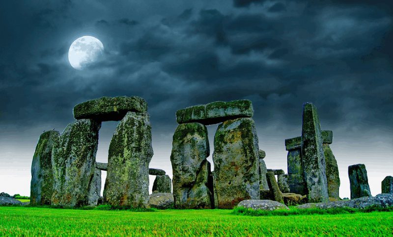 Stonehenge at Night , England