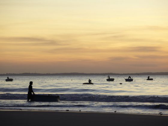 Thung fishing on Mui Ne Beach