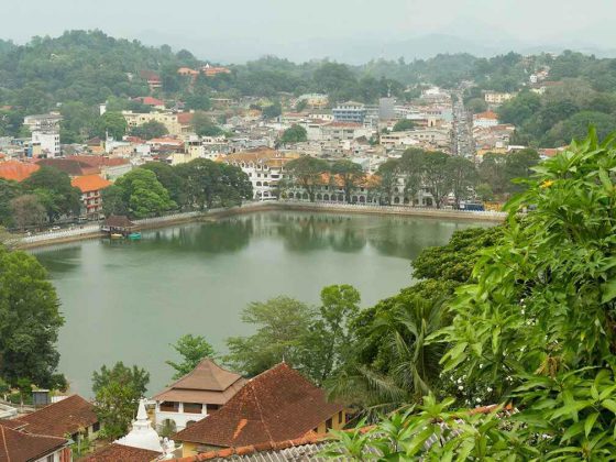 kandy city, kandy lake