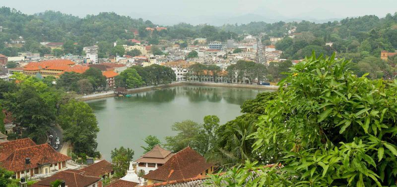 kandy city, kandy lake