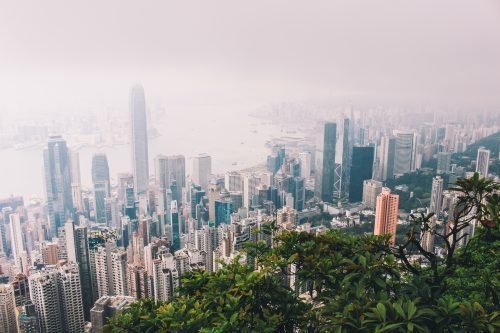 Victoria Peak in Hong Kong | Img. Credit: Katie Huang via Unsplash