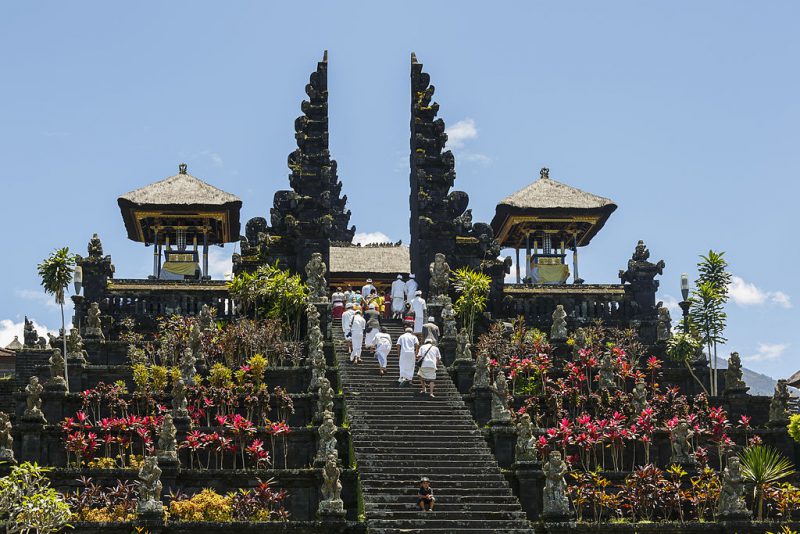 Besakih Temple | Image Courtesy: Photo by CEphoto, Uwe Aranas&nbsp;/&nbsp;, via Wikimedia Commons