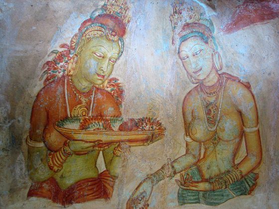 sigiriya frescos
