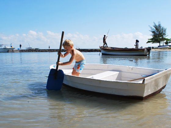 Travelling with kids to Mauritius