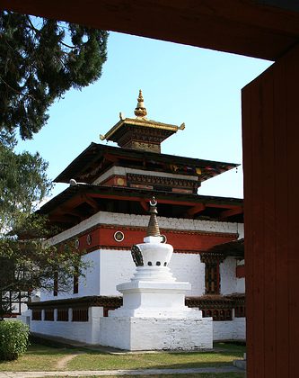Kyichu Lhakhang Temple | Image Credit - Dana + LeRoy, CC BY-SA 2.0 via Wikipedia Commons