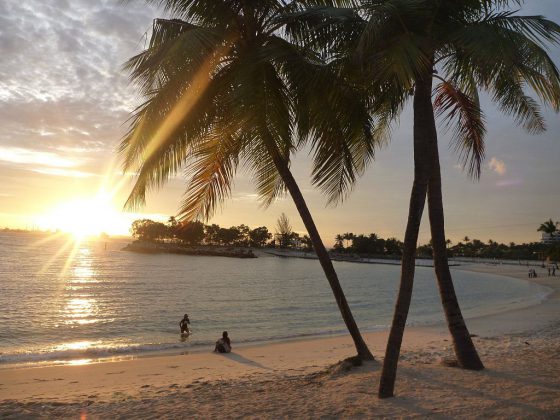 Sentosa Island, Singapore | Image Credit - Michael Spencer from Perth, Western Australia, Australia | CC BY-SA 2.0 via Wikipedia Commons