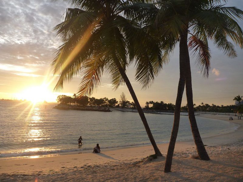 Sentosa Island, Singapore | Image Credit - Michael Spencer from Perth, Western Australia, Australia | CC BY-SA 2.0 via Wikipedia Commons