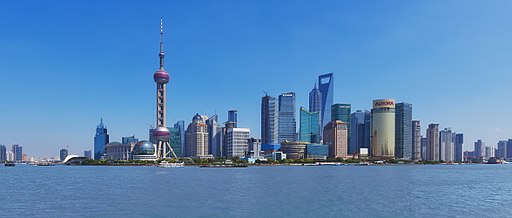 The Bund Shanghai | Image Credit: Mgmoscatello, Shanghai pudong as seen from the bund, CC BY-SA 3.0