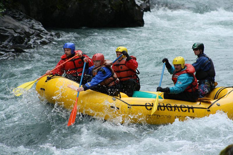 White Water Rafting | Image Credit: Keith Parker, Whitewater rafting Alaska 2010, CC BY-SA 2.0