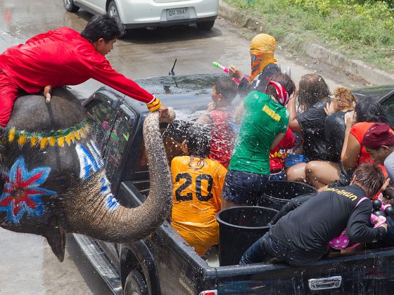 Songkran | Image Credit: JJ Harrison (jjharrison89@facebook.com), Songkran 13 - Ayutthaya, CC BY-SA 3.0