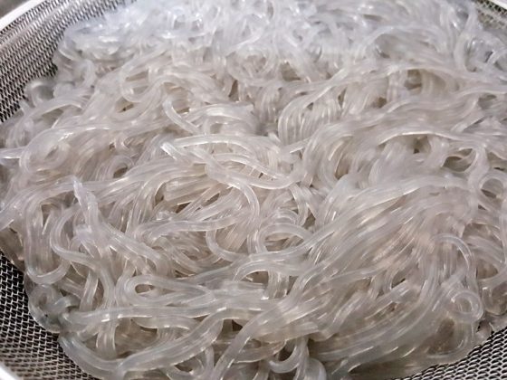 Glass Noodles | Image Credit: 토리랑, Cooked dangmyeon, CC BY 4.0