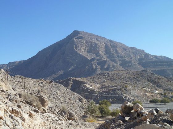 Hajar Mountains | Image Credit: Toppazz, Hajar Mountains, Musandam, Oman - panoramio (5), CC BY 3.0