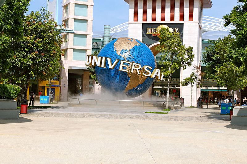 Universal Studios Singapore, Resorts World Sentosa | Image Credit - Edwin Leong, CC BY-SA 2.0 Via Wikimedia Commons