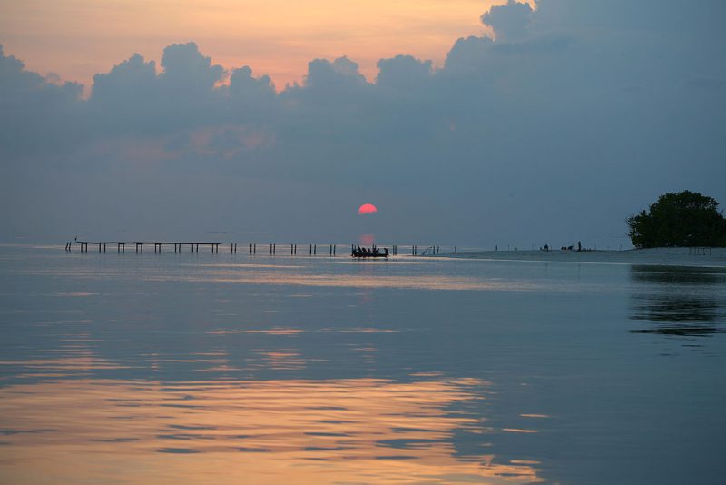 Sunset In Maldives