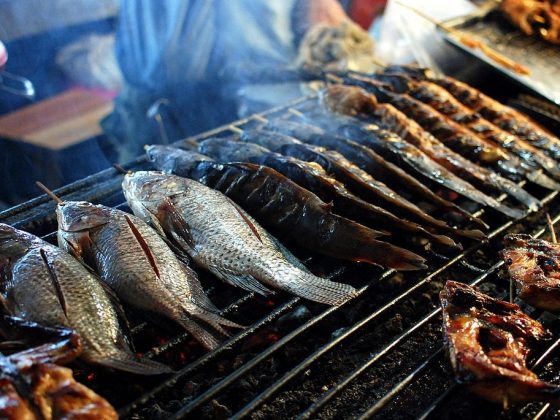 Barbecued Seafood