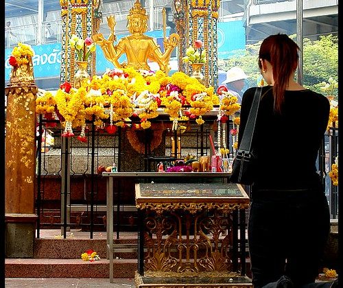 erawan shrine in bangkok