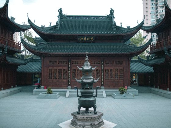 Jade Buddha Temple, Anyuan Road, District de Jing'an, China