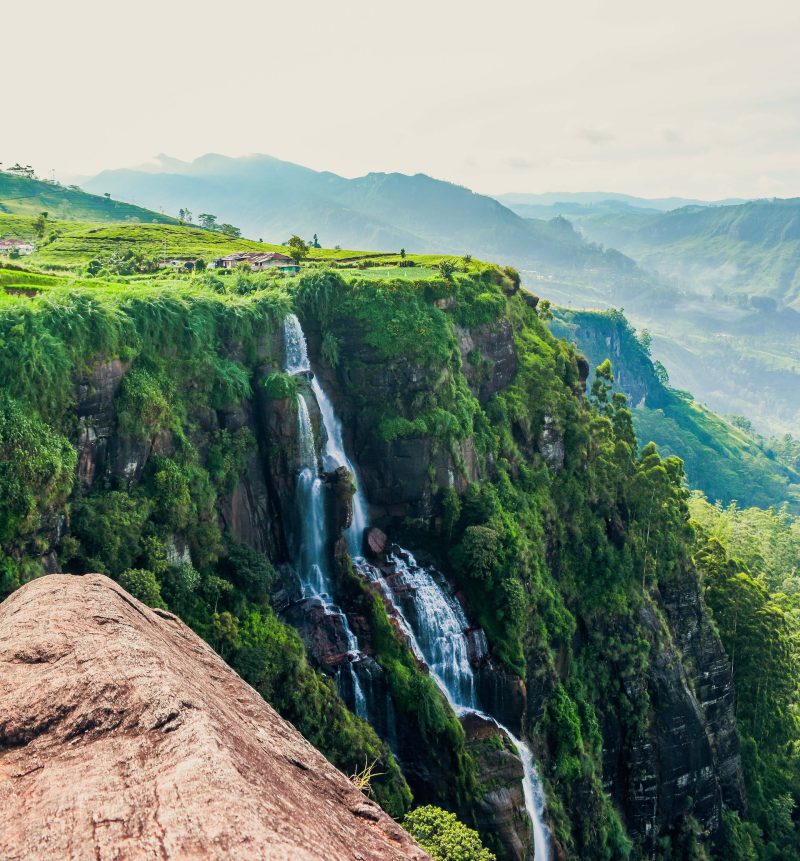 Gerandigini Ella Waterfall in srilanka